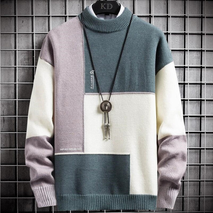 W&W Mode | Patchwork Pullover