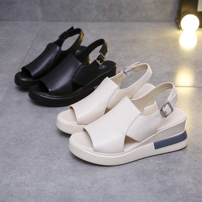 W&W Mode | Gemütliche Damensandalen - 2024 Mode-Schuhe