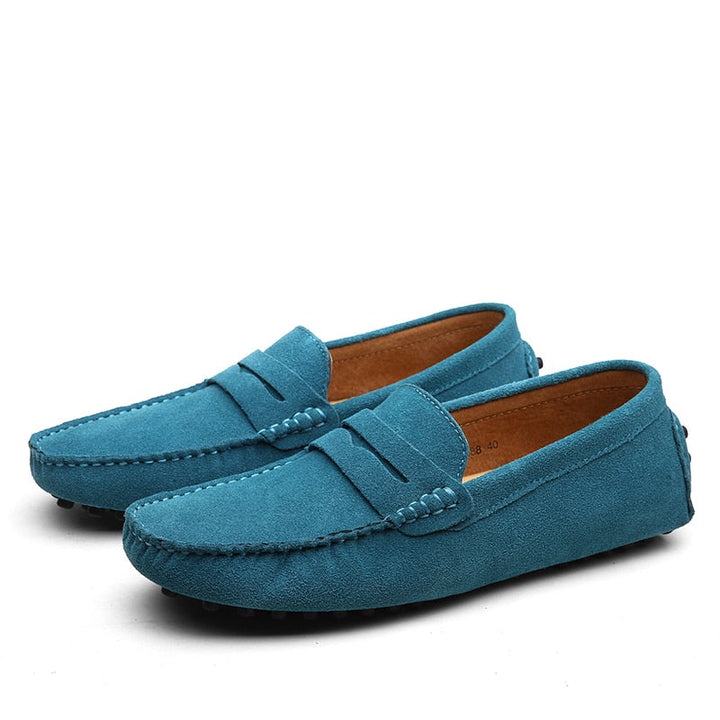 W&W Mode | Freizeit Slipper aus Wildleder