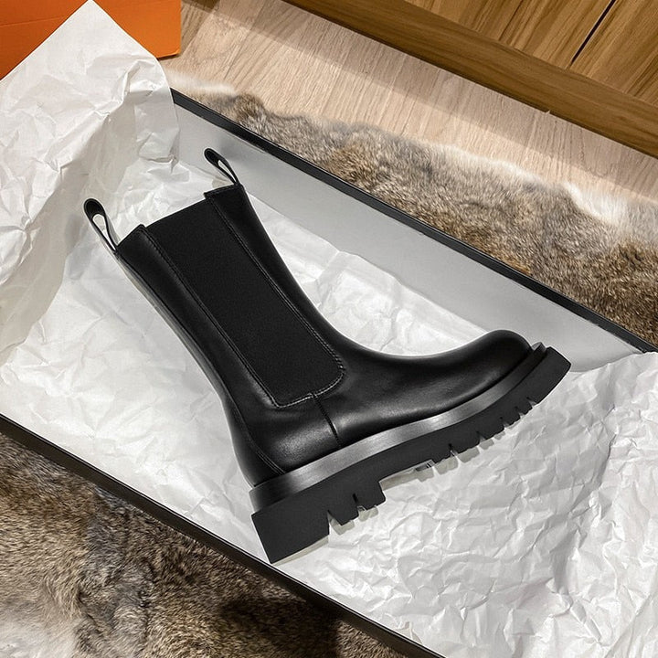 W&W Mode | Klassische Lederstiefel