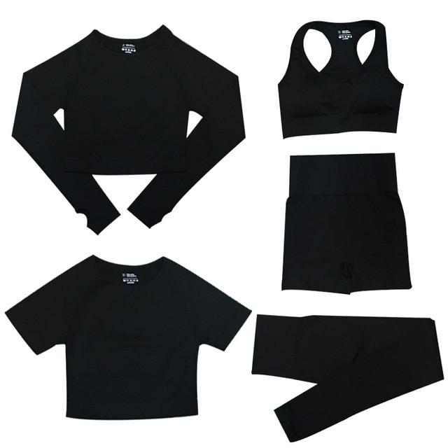 W&W Mode Sport-Set | 5-teiliges Sport-Set