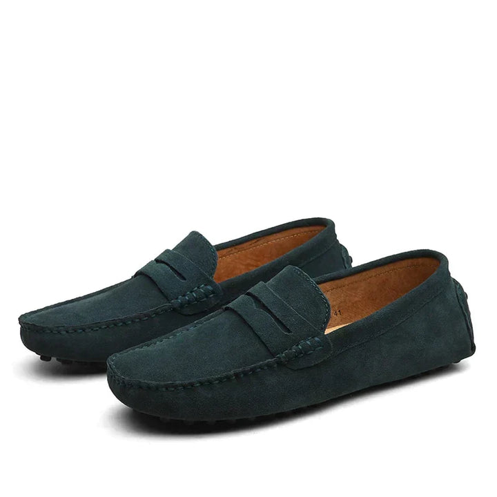 W&W Mode | Wildleder-Slipper im italienischen Stil