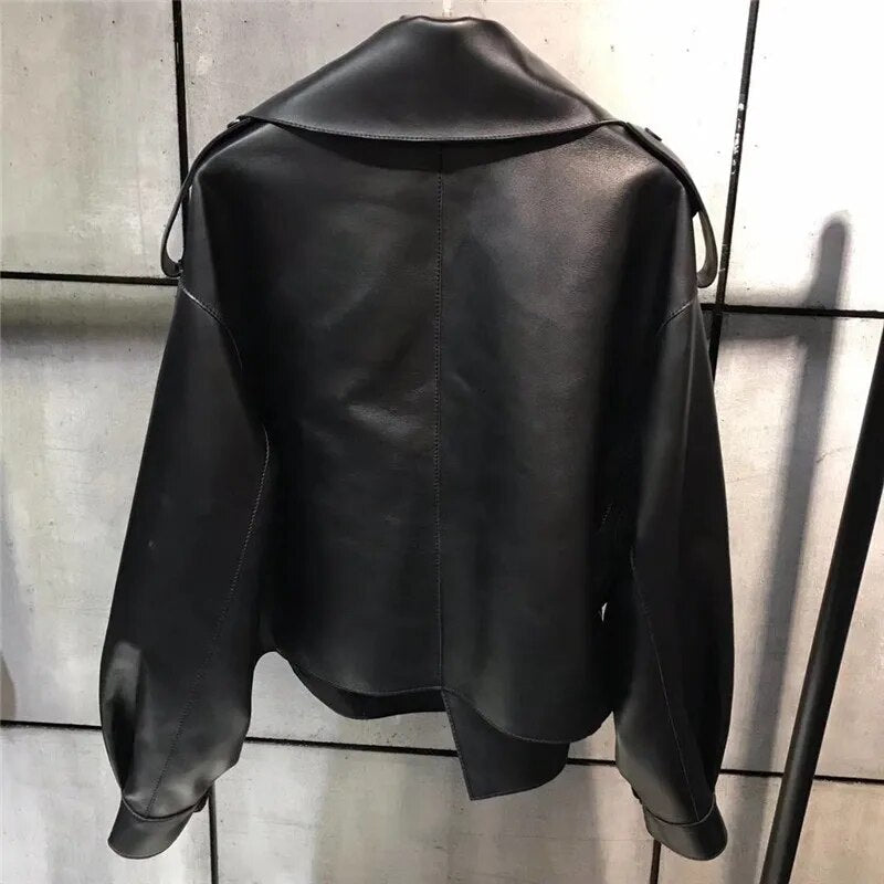 W&W Mode | Retro Stilvolle Lederjacke
