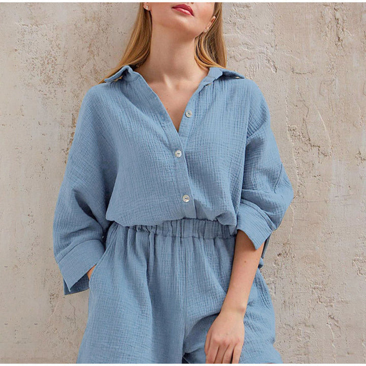 W&W Mode LINEN ZWEI-TEILER SOMMER-SET