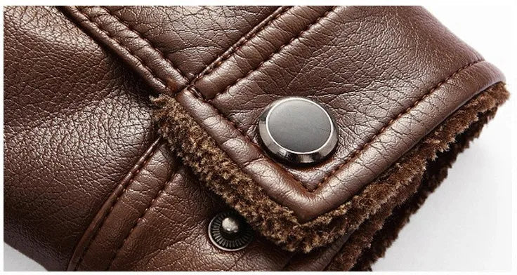 W&W Mode | Herren Lederjacke Im Weinlese Stil