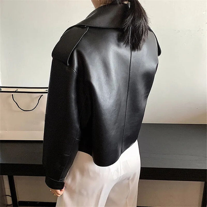 W&W Mode | Retro Stilvolle Lederjacke