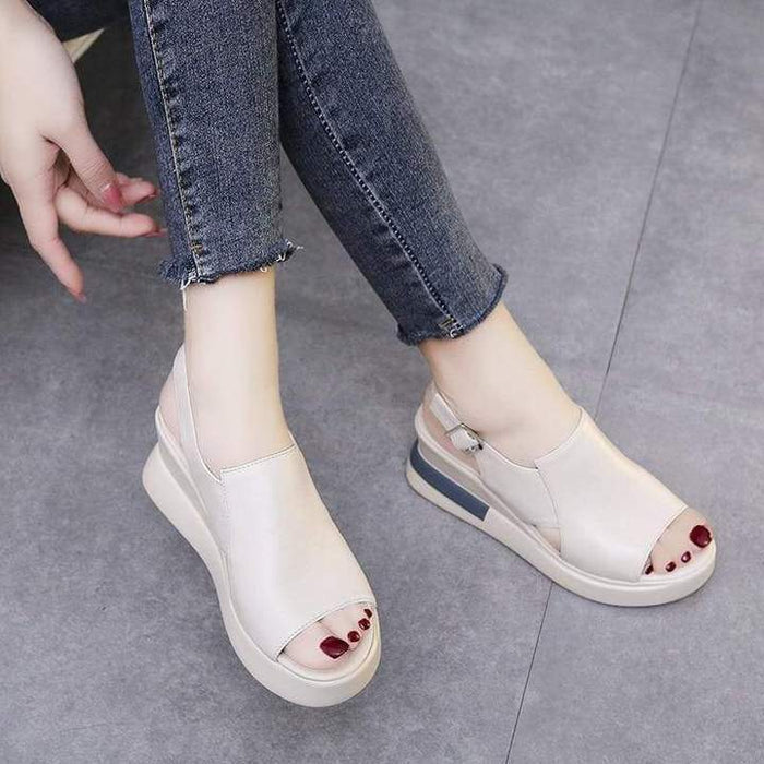 W&W Mode | Gemütliche Damensandalen - 2024 Mode-Schuhe