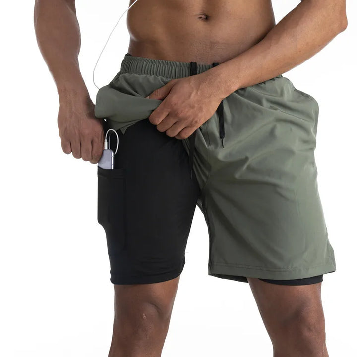 W&W Mode | Laufshorts Mit Innenfutter Und Handytasche