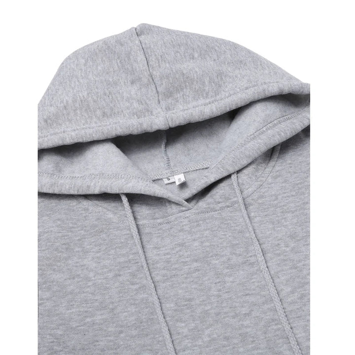 W&W Mode - Sweatshirt Kleid mit Kapuze