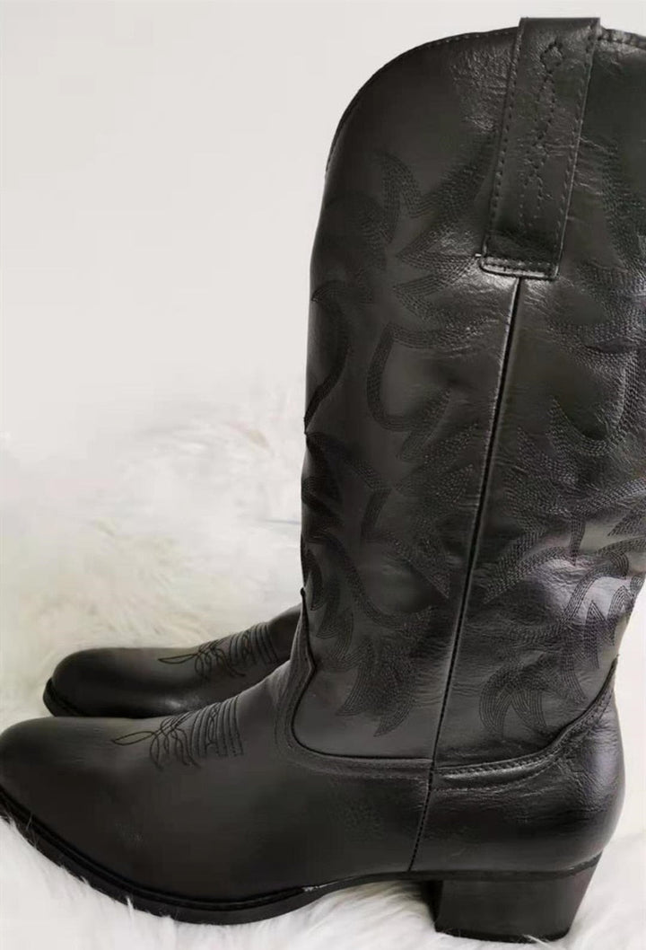 W&W Mode | Shared Stories Mid-Calf Stiefel