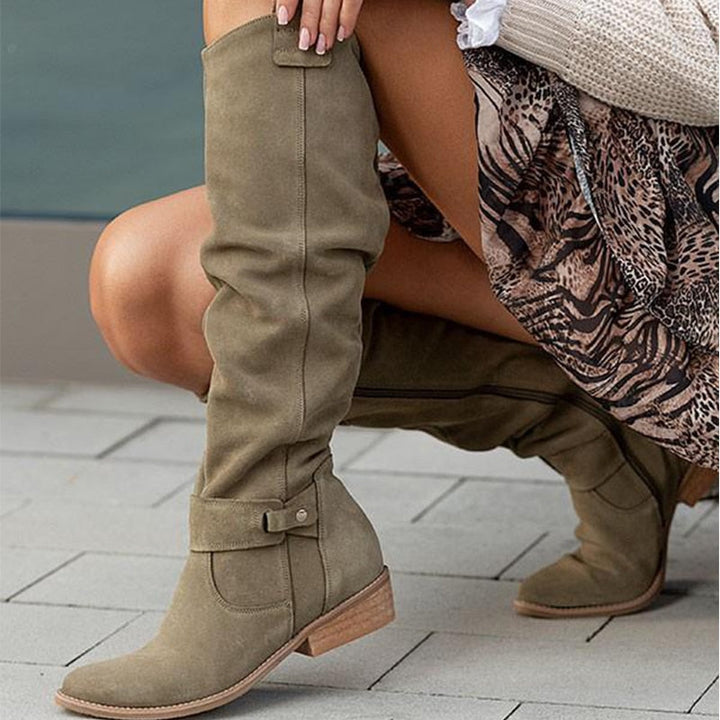 W&W Mode | Stiefel – Warme & komfortable Stoffstiefel für Frauen