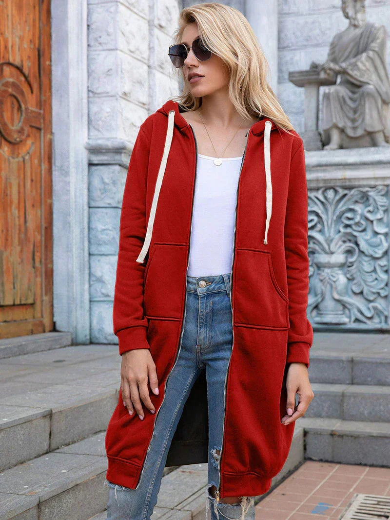 W&W Mode | Lange schicke Sweatjacke