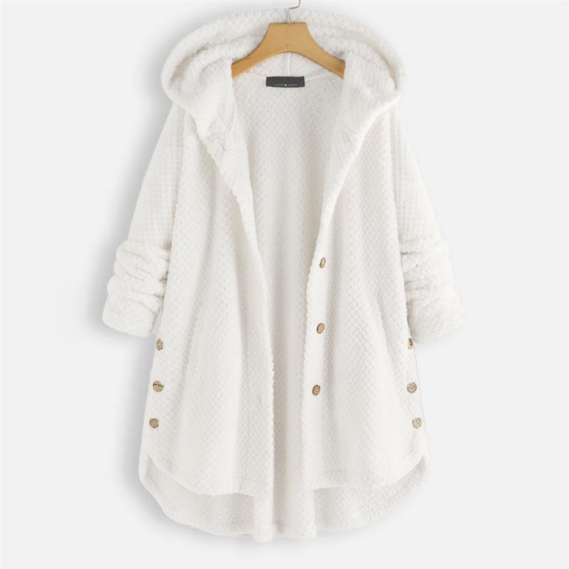 W&W Mode | Stylische, Superweiche Fleece-Kapuzenjacke