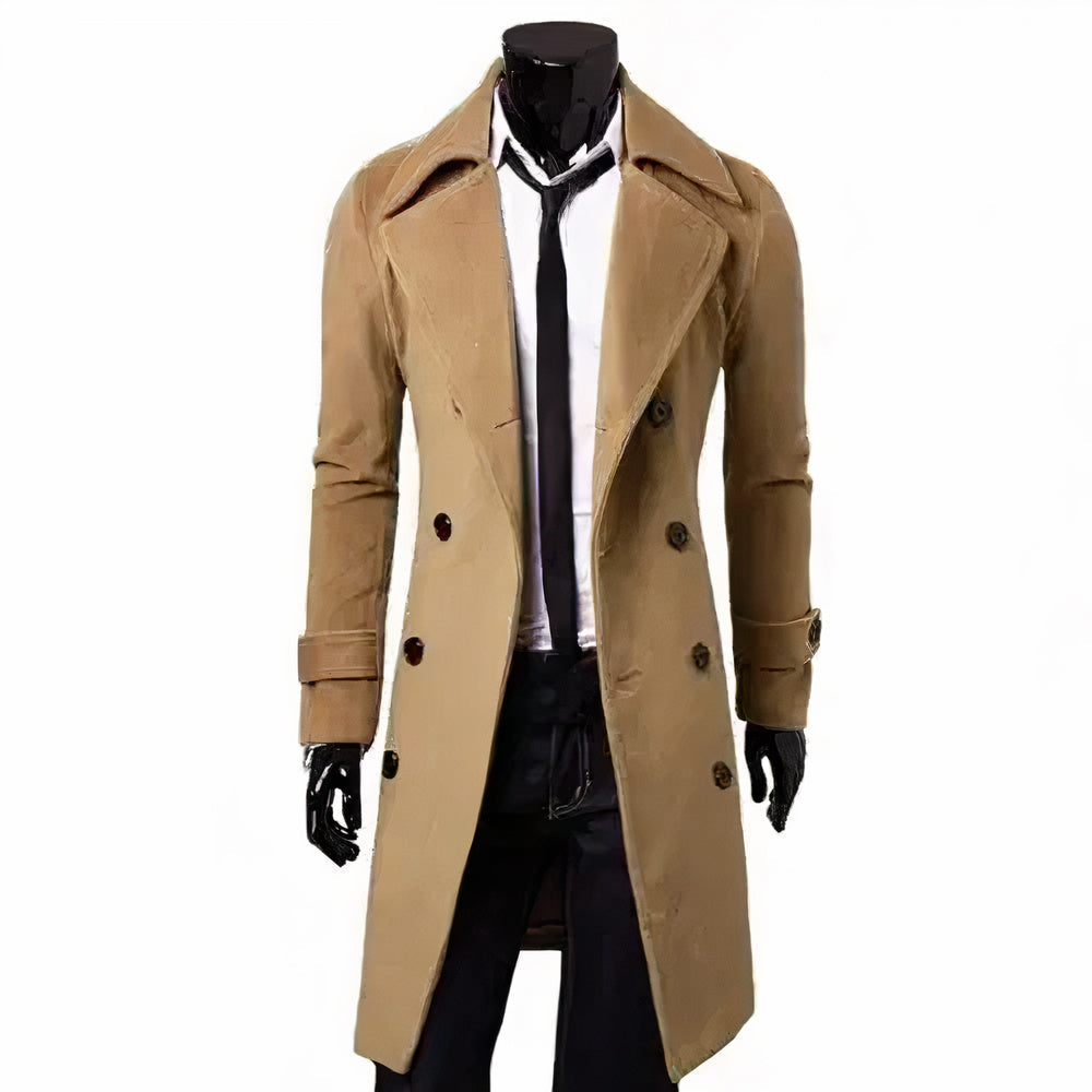 W&W Mode | Herren Trenchcoat Im Britischen Stil