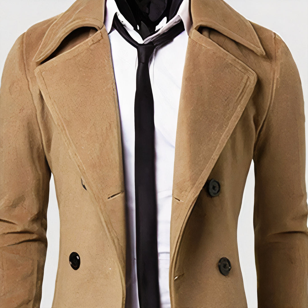 W&W Mode | Herren Trenchcoat Im Britischen Stil