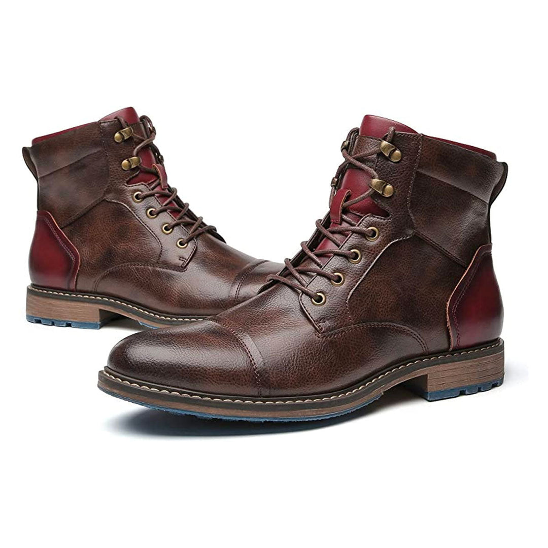W&W Mode | Klassische Oxford Lederstiefel Für Herren