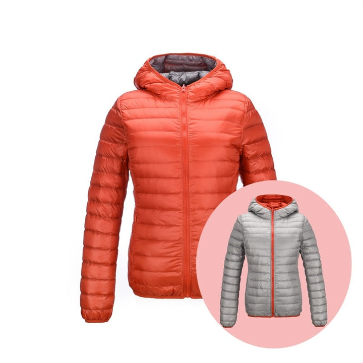 W&W Mode | Wendbare Ultra Leichte Daunenjacke