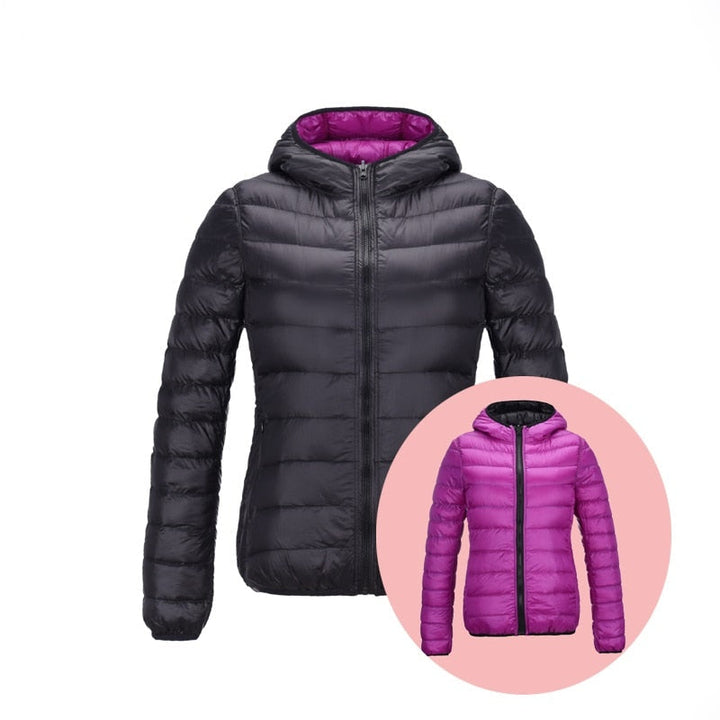 W&W Mode | Wendbare Ultra Leichte Daunenjacke