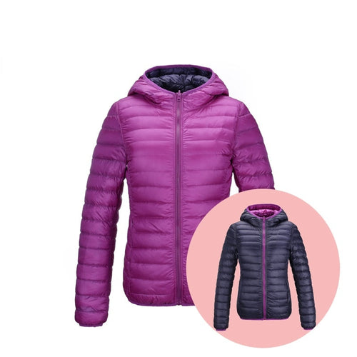 W&W Mode | Wendbare Ultra Leichte Daunenjacke