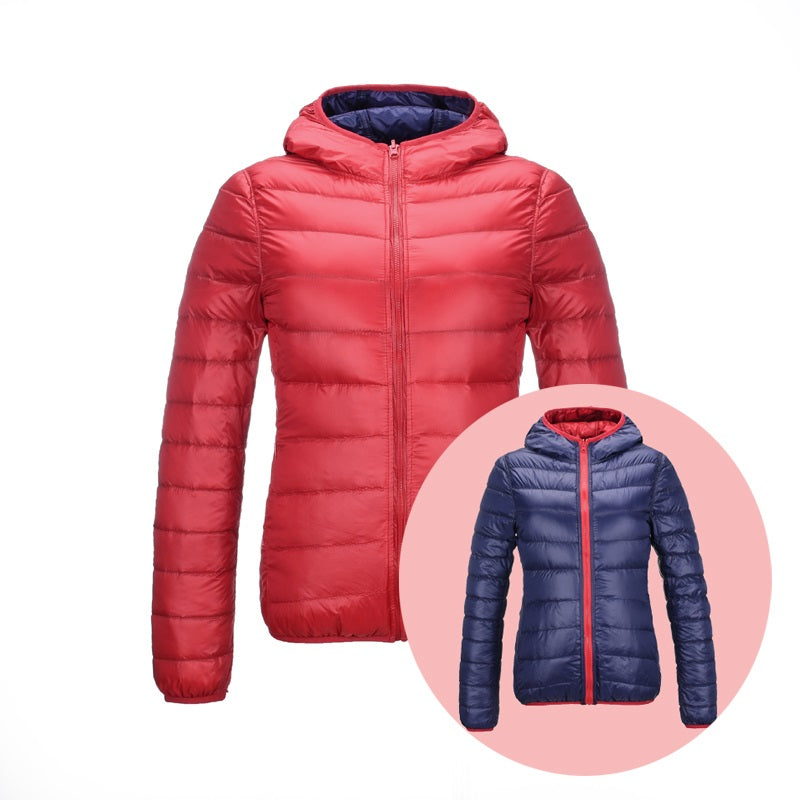 W&W Mode | Wendbare Ultra Leichte Daunenjacke