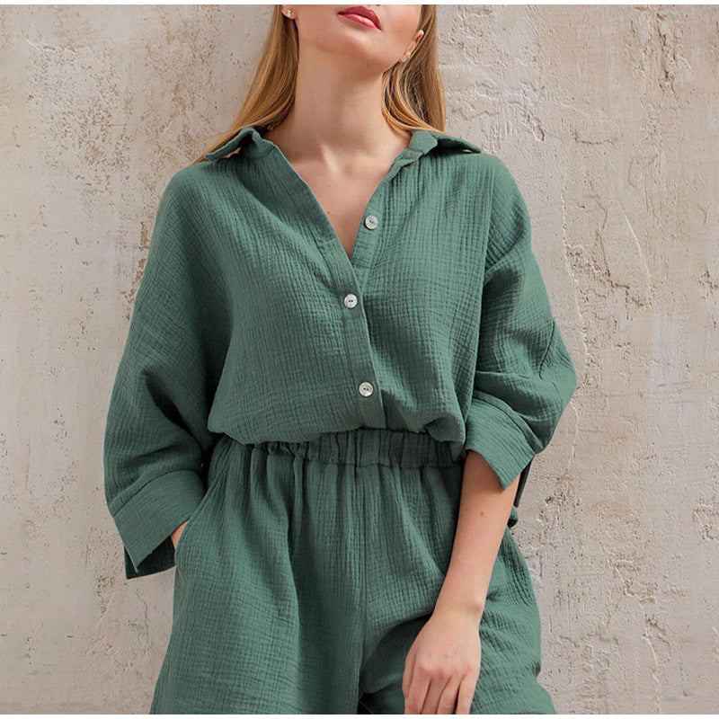 W&W Mode LINEN ZWEI-TEILER SOMMER-SET