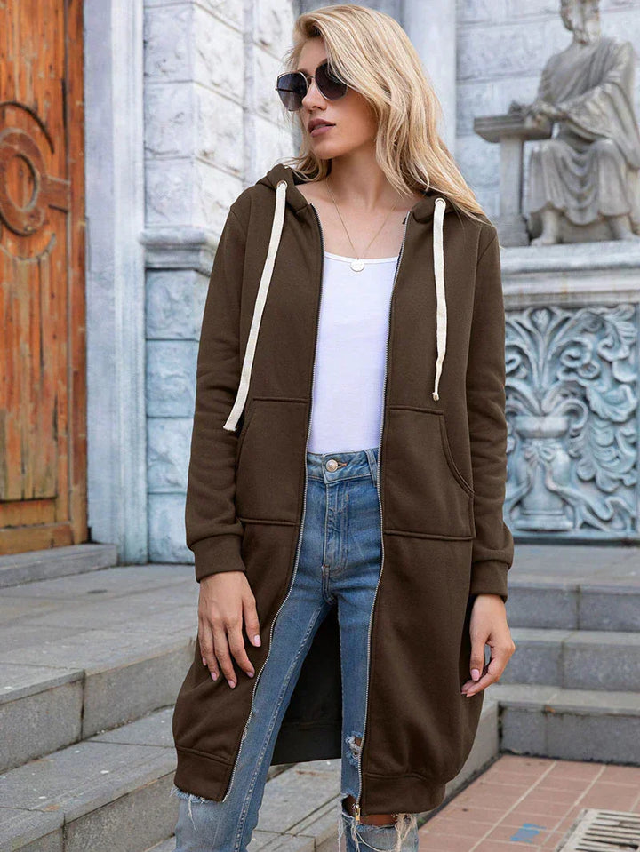 W&W Mode | Lange schicke Sweatjacke