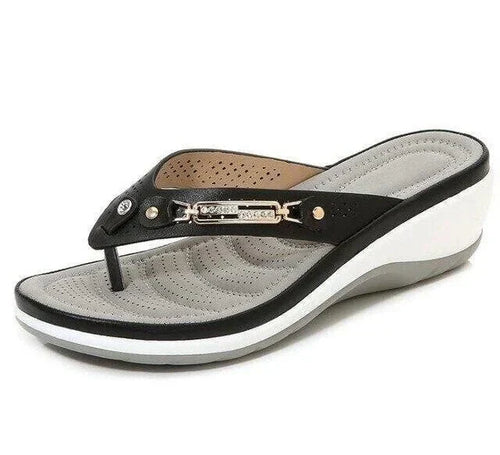 W&W Mode | Weich Gepolsterte Flip Flop Sandalen