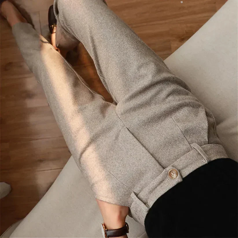 W&W Mode | Elegante Maßgeschneiderte Hose Aus Reiner Wolle