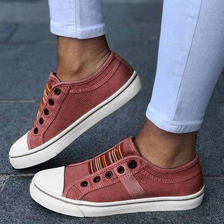 W&W Mode | Bequeme Canvas-Schuhe