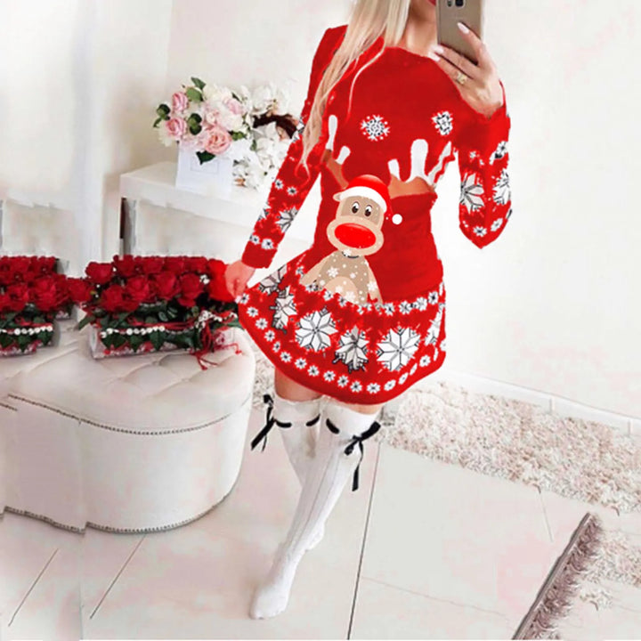 W&W Mode -  Hässlicher Weihnachtspulli - Casual jumper med rensdyrprint
