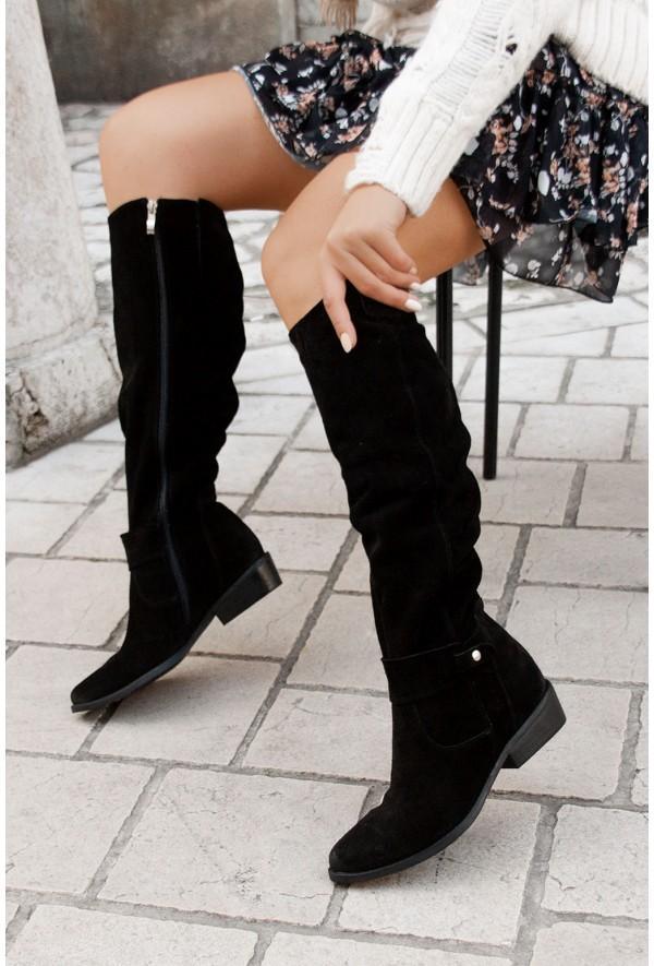 W&W Mode | Warme Wildlederstiefel - Kuschelig & Stylisch