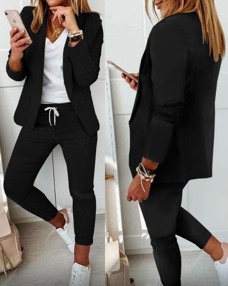 W&W Mode - Blazer und Hose als Set