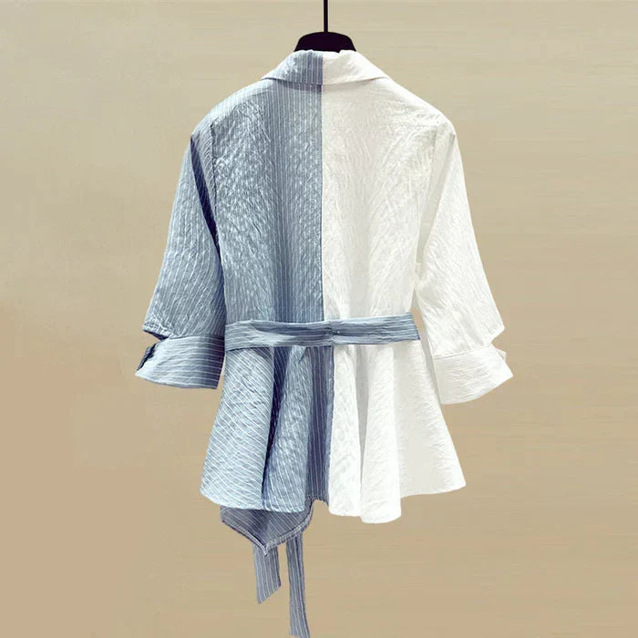 Damen Denim-Set aus Jeansoberteil und passendem Unterteil