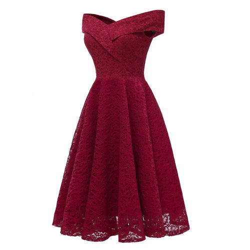 W&W Mode | Schulterfreies, Formelles Midikleid Mit Plissee