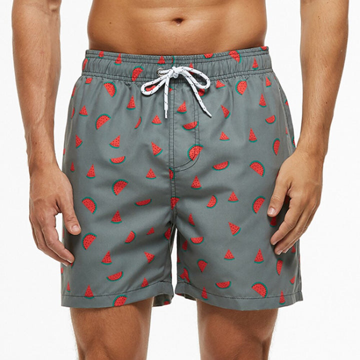 Herren Badehose mit auffälligem Muster
