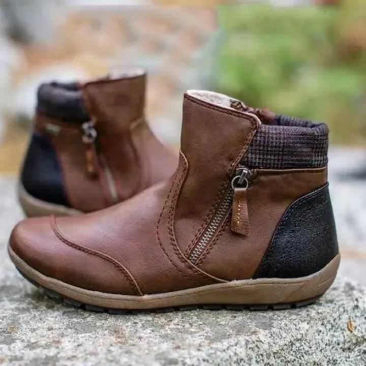 W&W Mode | Premium Wasserdichte Orthopädische Stiefel