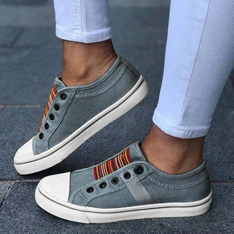 W&W Mode | Bequeme Canvas-Schuhe