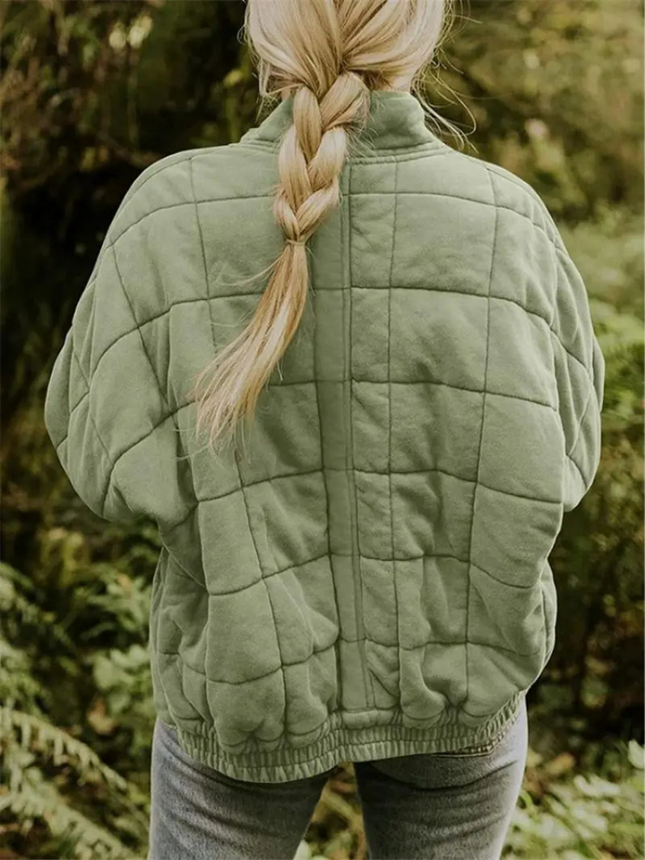 W&W Mode | Übergangsjacke Übergröße Dicke Damenjacke