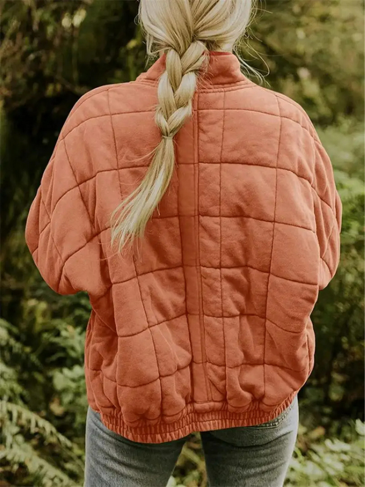 W&W Mode | Übergangsjacke Übergröße Dicke Damenjacke