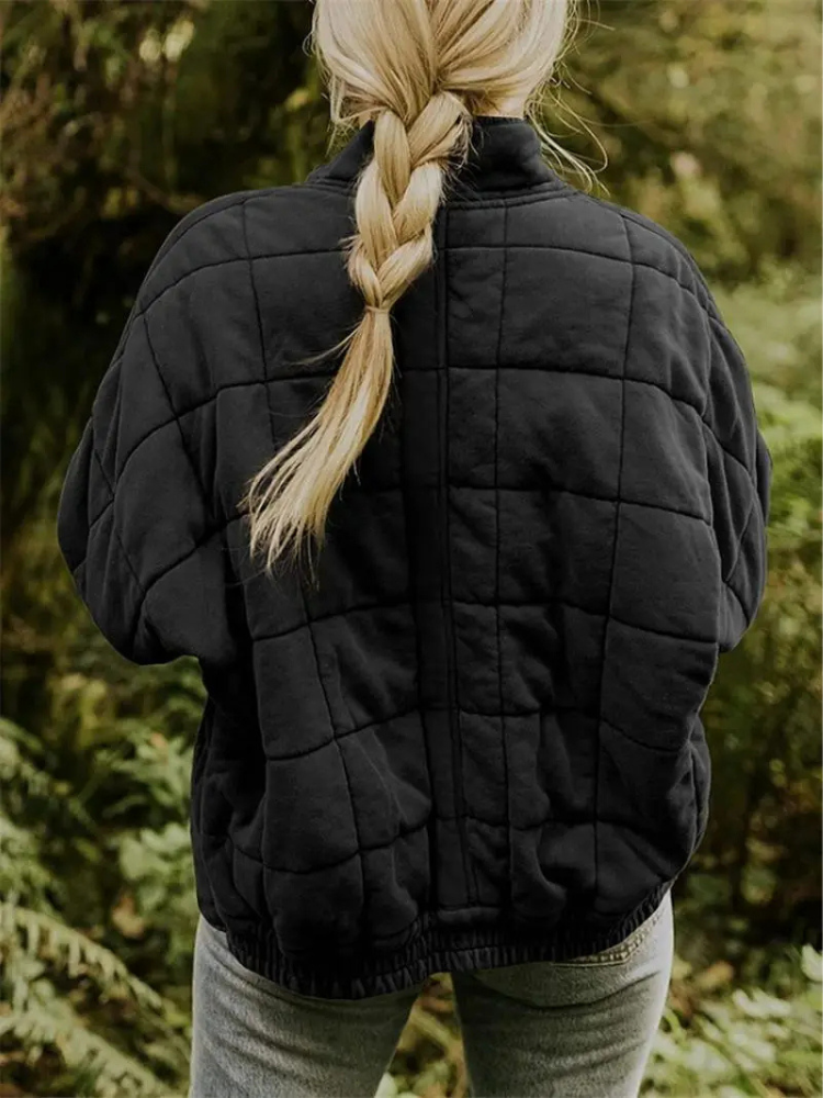 W&W Mode | Übergangsjacke Übergröße Dicke Damenjacke
