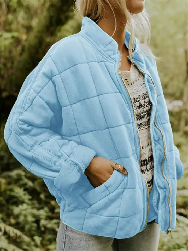 W&W Mode | Übergangsjacke Übergröße Dicke Damenjacke