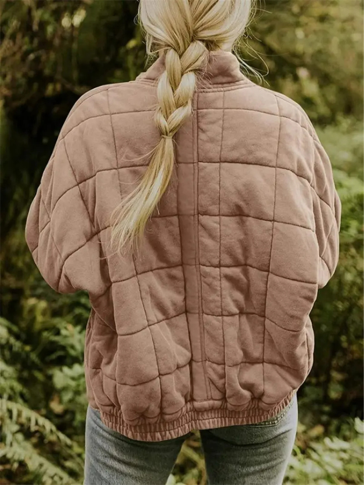 W&W Mode | Übergroße wattierte Jacke