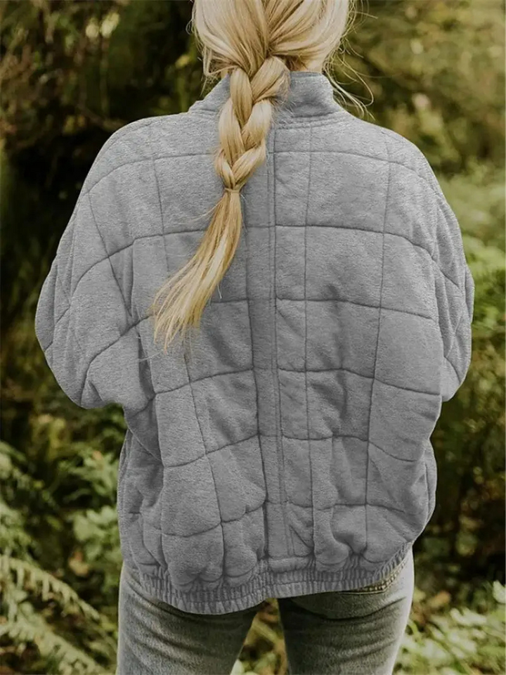 W&W Mode - Übergroße, dicke Jacke für Frauen