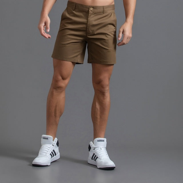 W&W Mode | Klassische Chino-Shorts aus Baumwolle für Herren