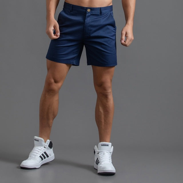 W&W Mode | Klassische Chino-Shorts aus Baumwolle für Herren