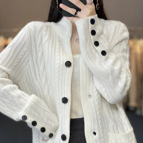 W&W Mode | Witte Strickpullover für Damen - Stilvoller und Bequemer Pullover