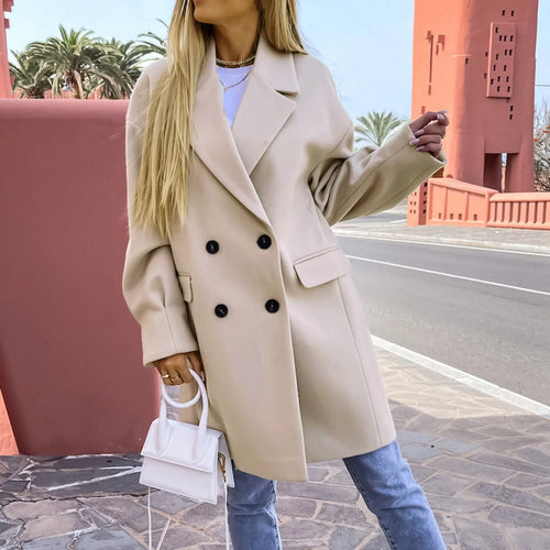 W&W Mode - Stilvoller Mid-Length Trenchcoat