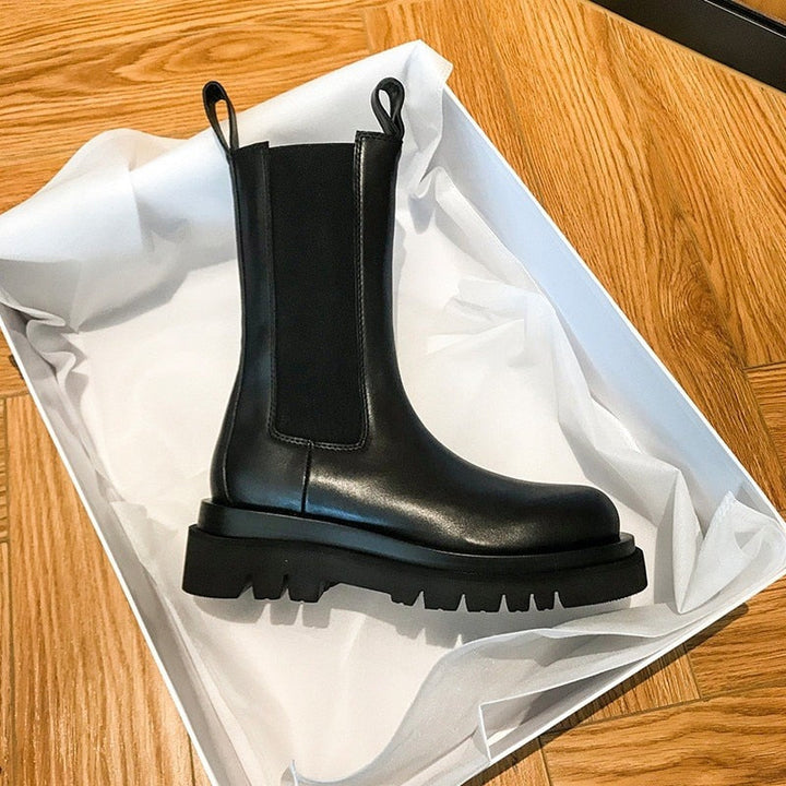 W&W Mode | Klassische Lederstiefel