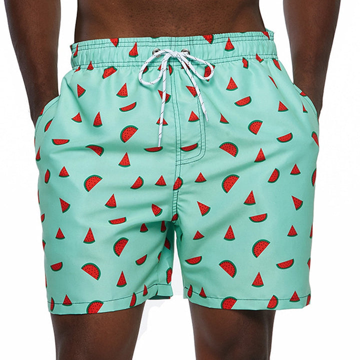 Herren Badehose mit auffälligem Muster