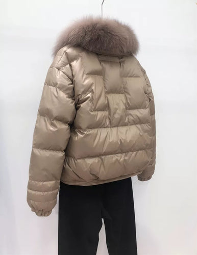W&W Mode | Hyggeligt Warm Locker Pufferjacke